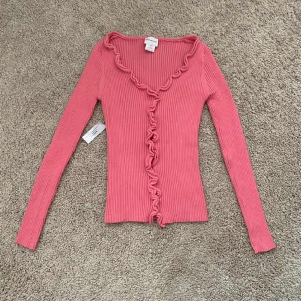 Find Me Now Charlie Ruffled Knit Top - Picture 4 of 4